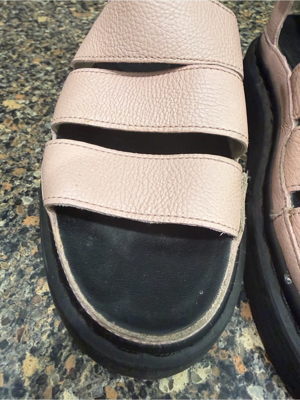Dr martens Platform Fisherman Sandals in Light Pink size 7 - Picture 4 of 9